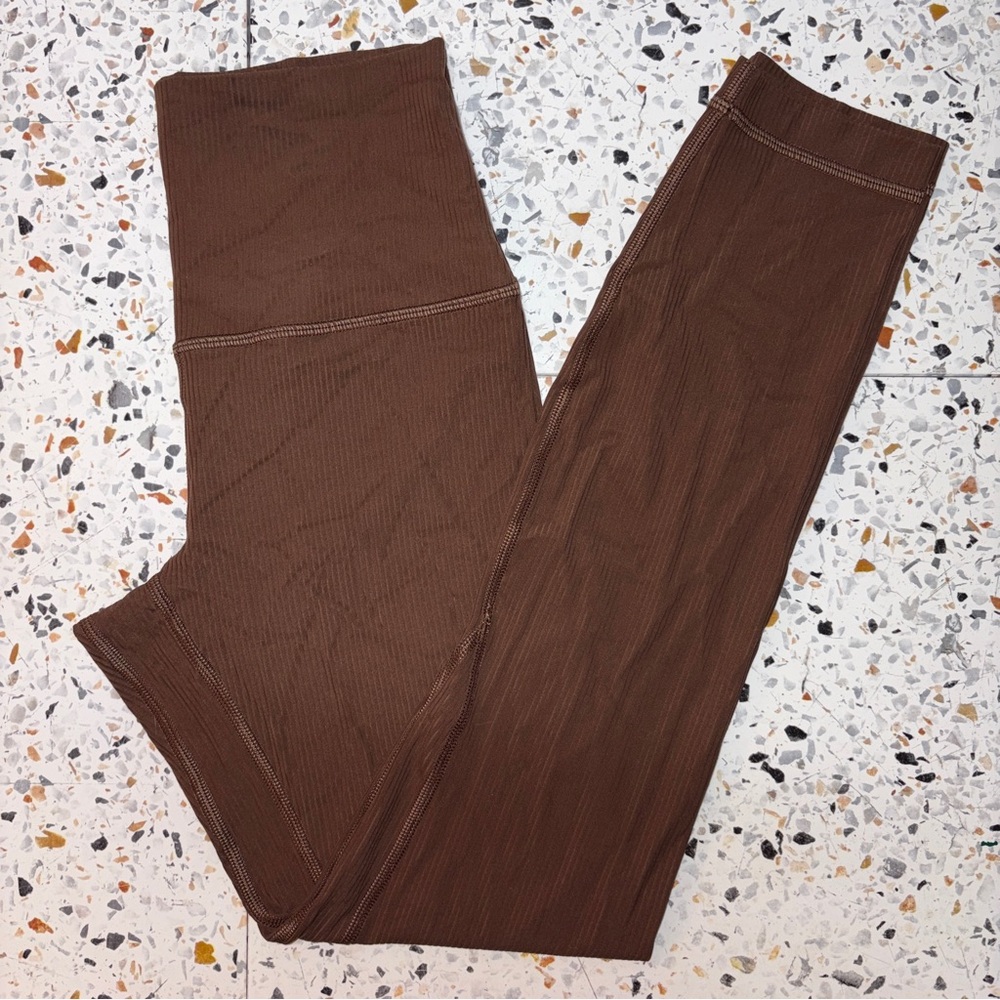 Lululemon Align Ribbed High Rise Pant 25”